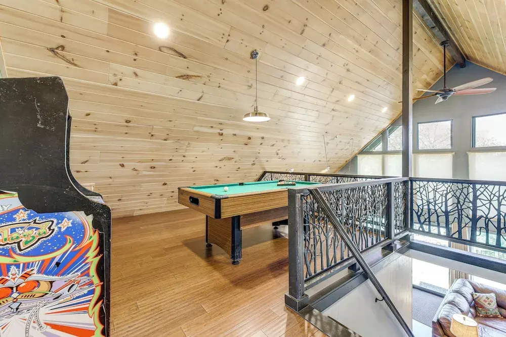 Camp Themed Sevierville Cabin w/ Hot Tub + Teepee!