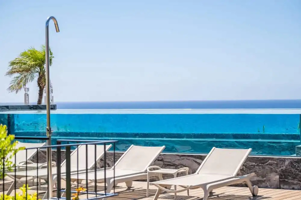 Balcony Views and Pool at Savoy Insular