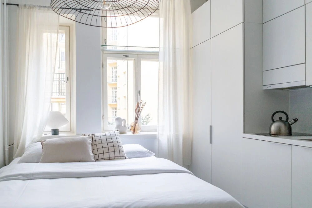 Central studio with spacious bathroom