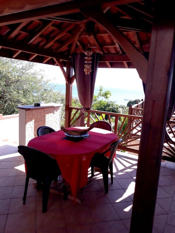 Apartment with 3 Bedrooms in Les Anses-DArlet, with Wonderful Sea View, Terrace And Wifi