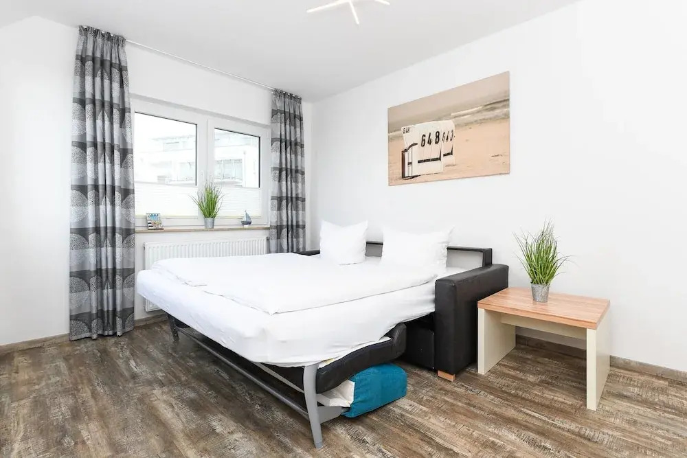 Ferienwohnung Balkon zur Sonnenseite in Bensersiel