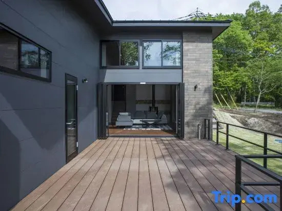Luxury villa with sauna, BBQ, fire pit, stream and forest bathing — COCO VILLA Nasu Highland