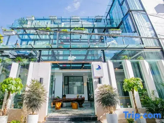 Haiyue Xiaozhu Free·Full Intelligent Black Light French Boyin Mountain Residence