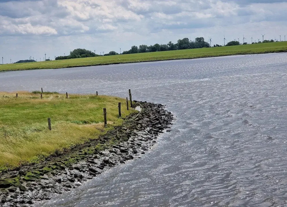 Haus in Ostfriesland mit Garten