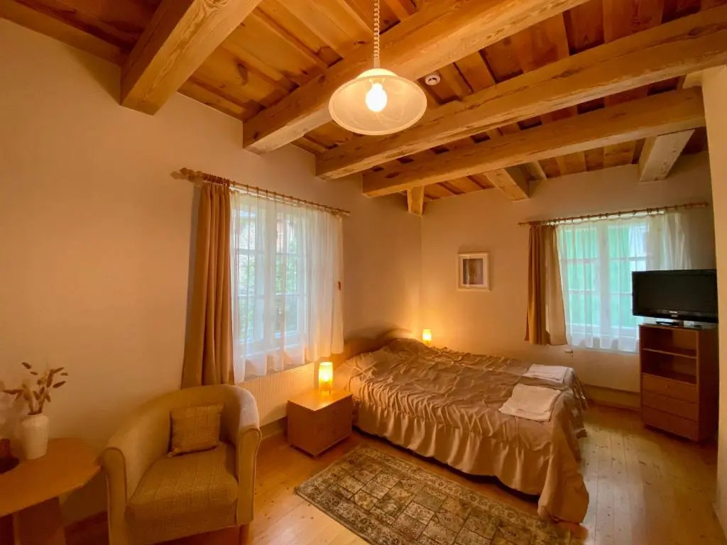 In heart of Trakai youll find authentic Karaim house