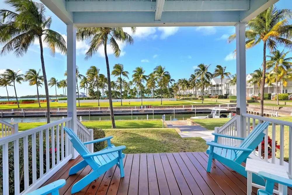 Waterfront luxury Villa 43 with sunset views and boat slip