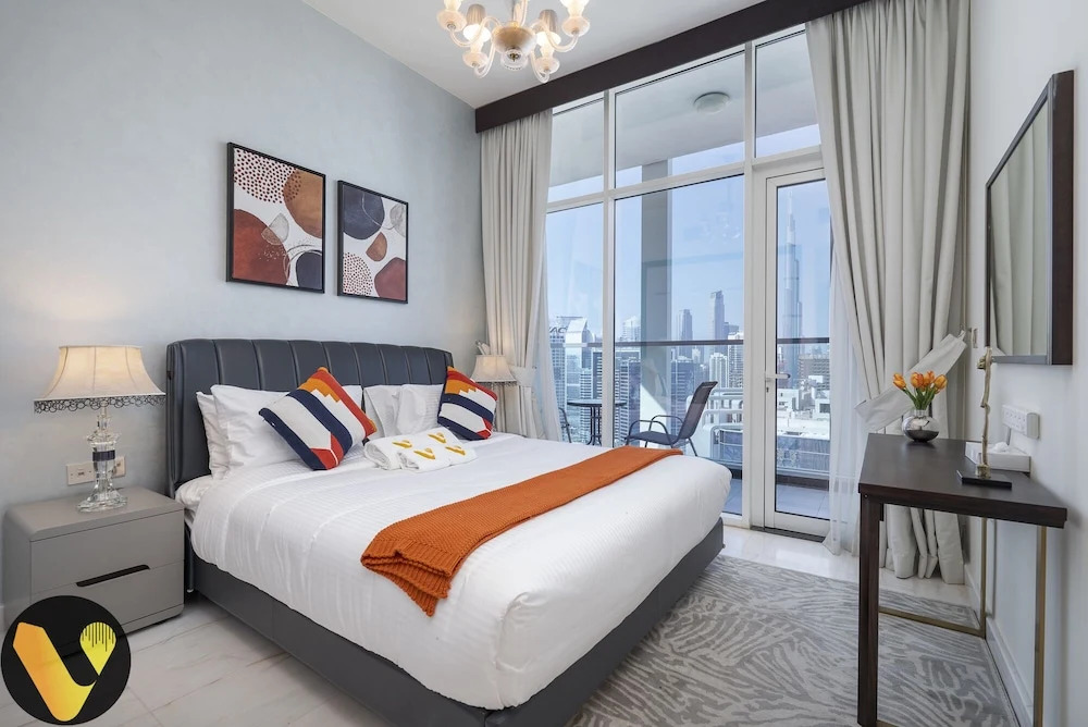 Vogue | Business Bay with full Burj Khalifa View