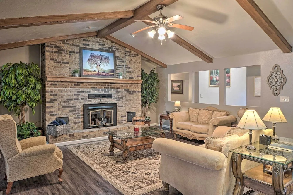 Waterfront Hollister Retreat w/ Dock & Game Room!