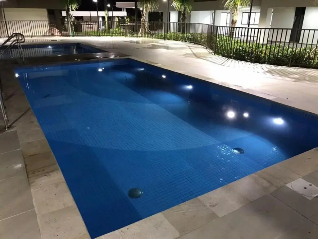 Ap 02 quartos com piscina e varanda gourmet