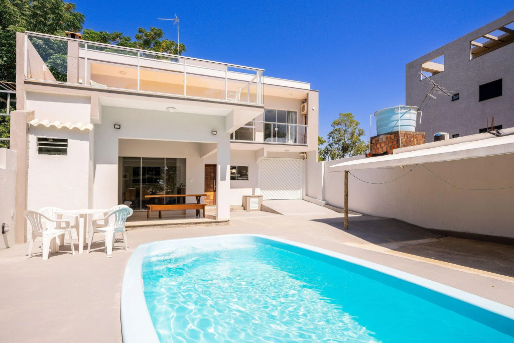 Casa De Luxo E Pé Na Areia Em Canto Grande Rce084