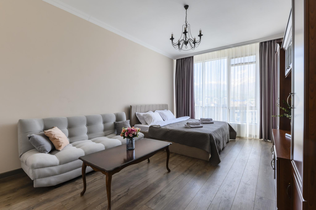 Almaty Apartments (Алматы Апартментс) на проспекте Аль-Фараби  9 блок 5Г