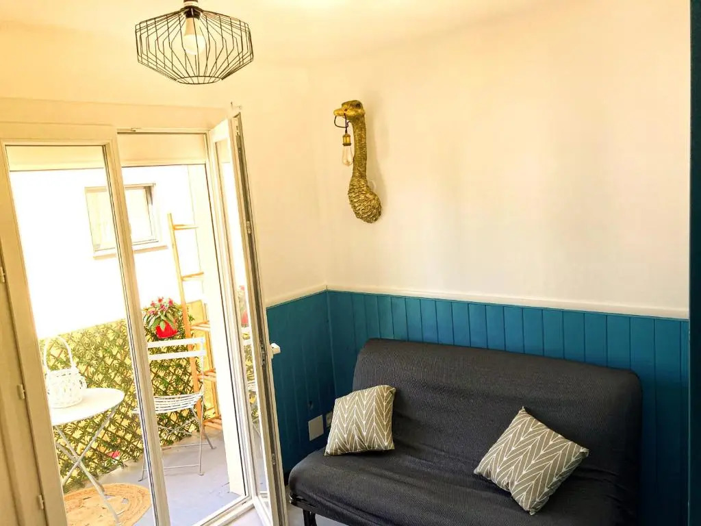 Studio Simone à la Mer - Cosy avec Balcon!