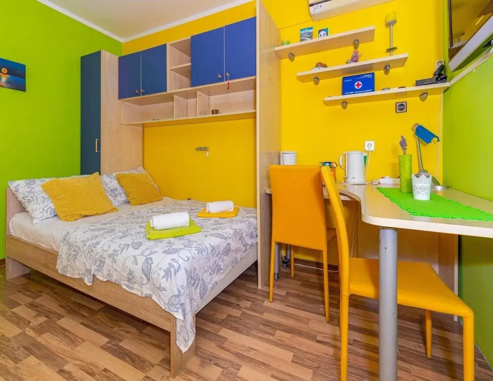 Studio Apartment With Swimming Pool & Sea View