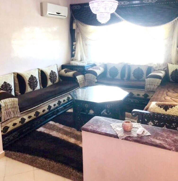 Apartment With 3 Bedrooms In Tanger, With Shared Pool, Furnished Garden And Wifi - 6 Km From The Bea