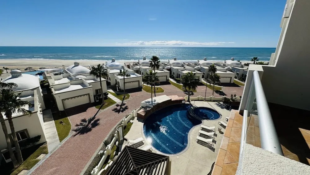 Spectacular 1 Bedroom Condo on Sandy Beach at Las Palmas Resort G-402 1 Condo by RedAwning