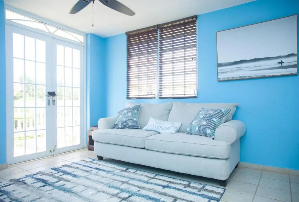 Two bedroom villa Penthouse, rooftop terrace steps from Sandy Beach PRV 301Sandy Beach and the west