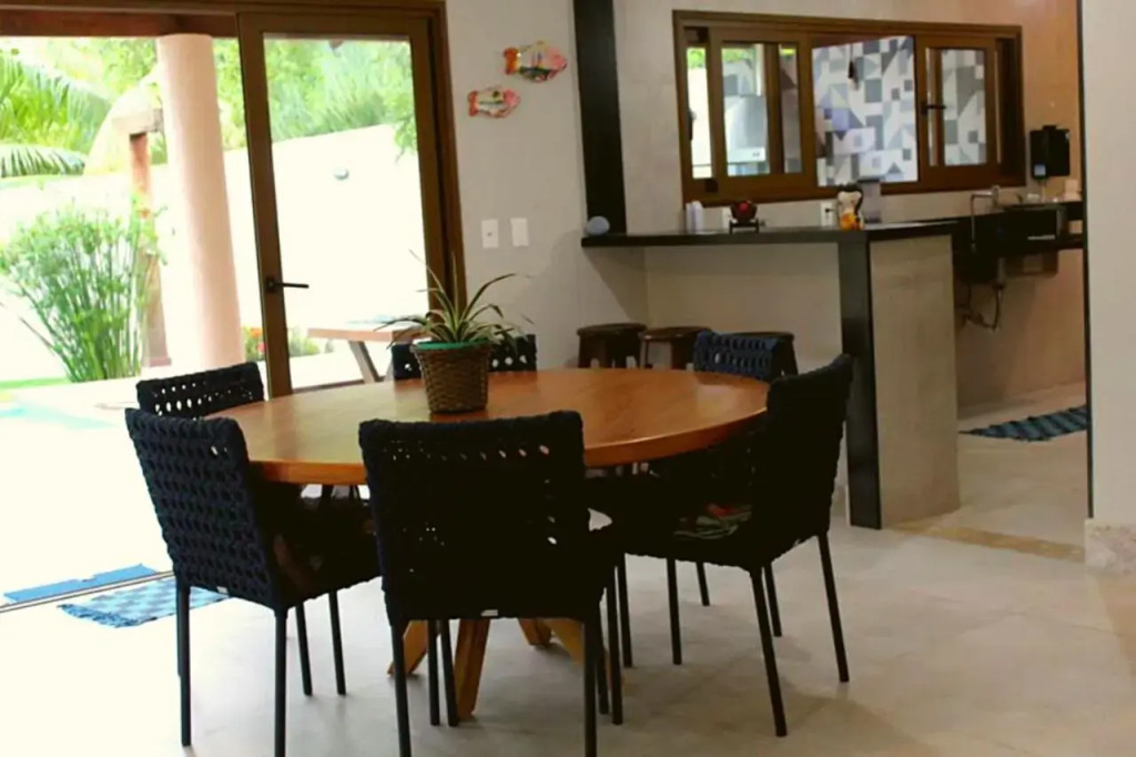 Casa Recanto de Nina, a 5 minutos do rio e da praia
