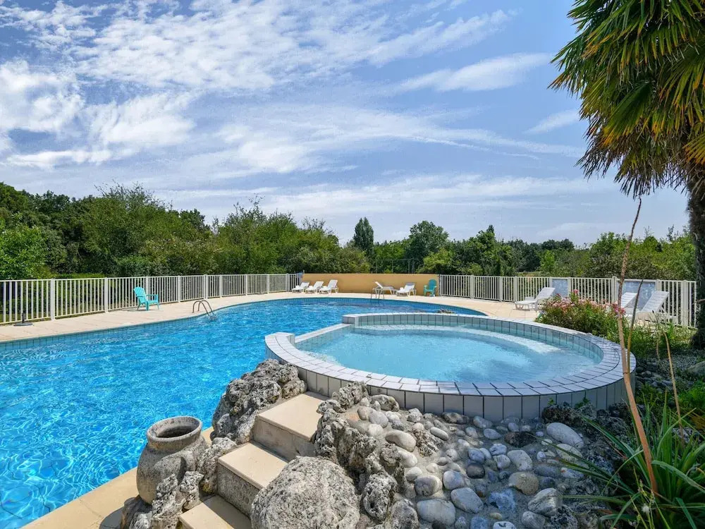 Gite in a Holiday Park With Pool