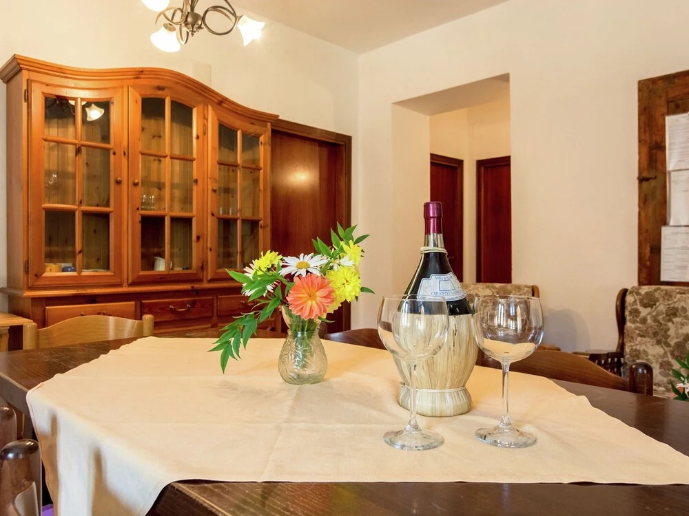 Cosy apartment in the well known Chianti area, with swimming pool and terrace.