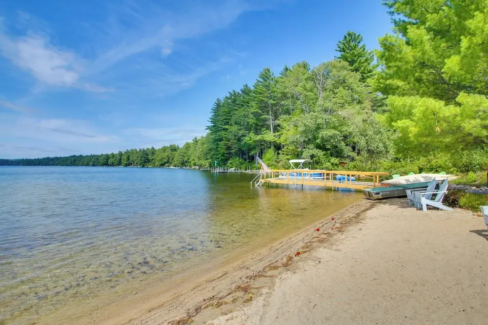 The Acres Panther Pond Cabin w/ Beach & Dock