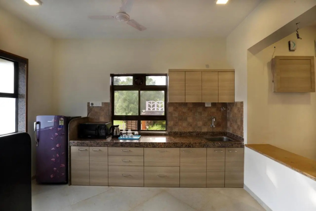SaffronStays Nithyam - 2BR budget pool villa in Wada, gated community, Wi-Fi, river walk, near Mumbai via NH48