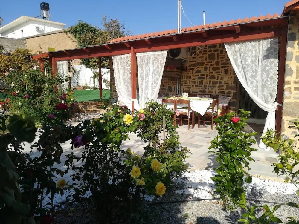 Traditional stone house by the sea