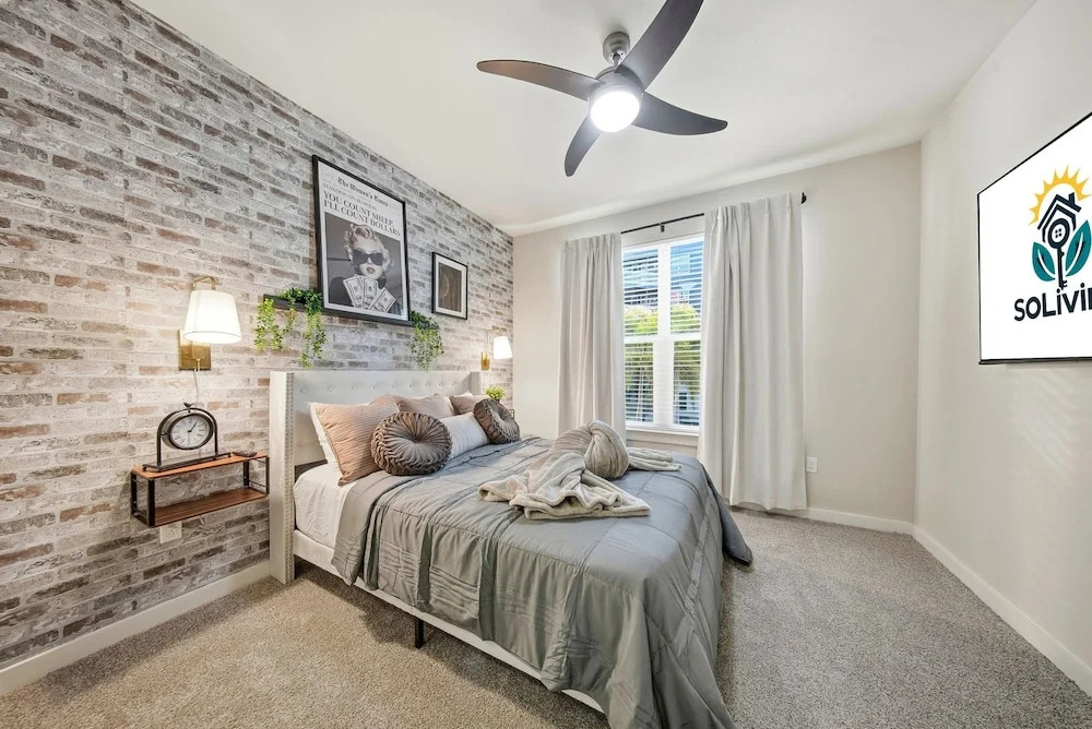 Stylish 2BR w Balcony Pool Pet-friendly 15