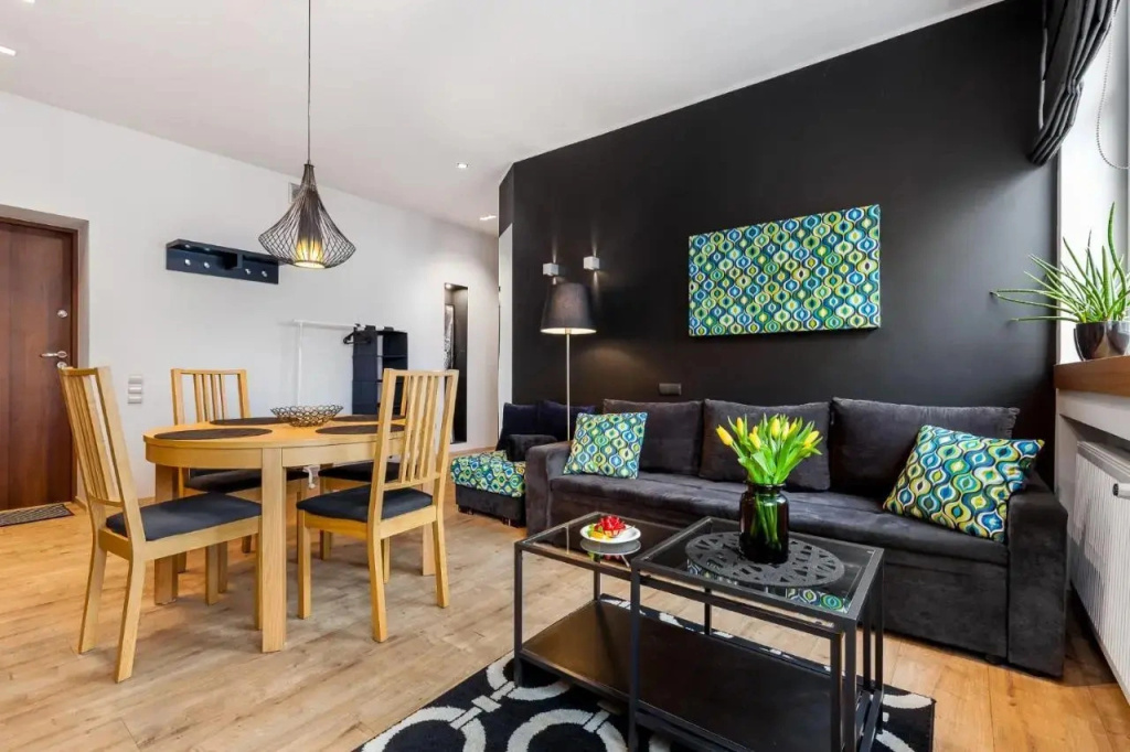 Apartament Black & White w Centrum Gdyni III