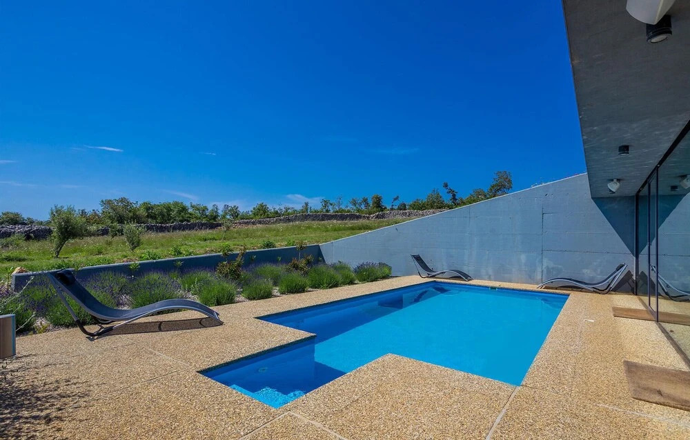 Beautiful Home in Krk With 2 Bedrooms, Private Swimming Pool and Outdoor Swimming Pool