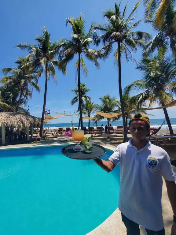 Beachfront Casa Maya resort