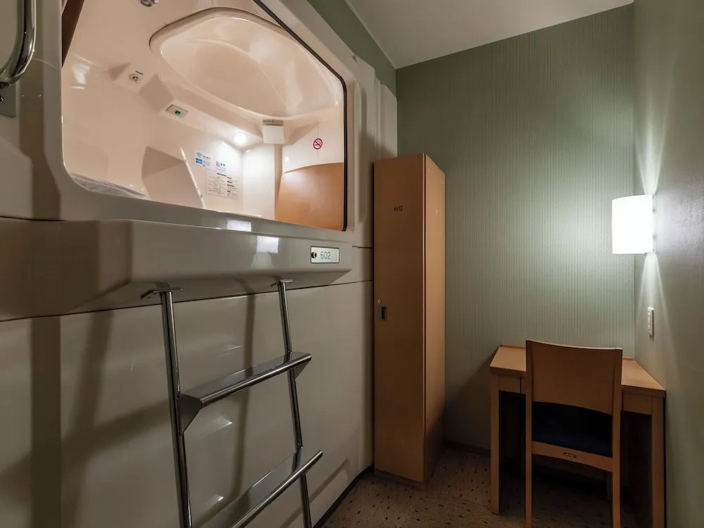 Asahi sauna Capsule Inn Hirosaki