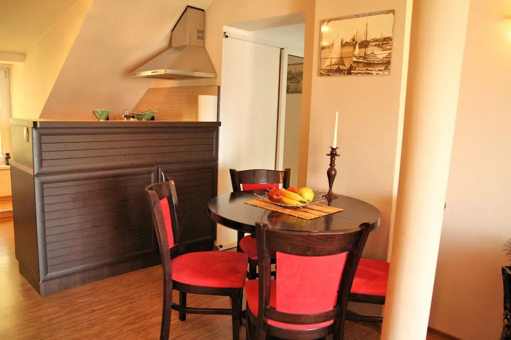 Sea view apartment in the city heart