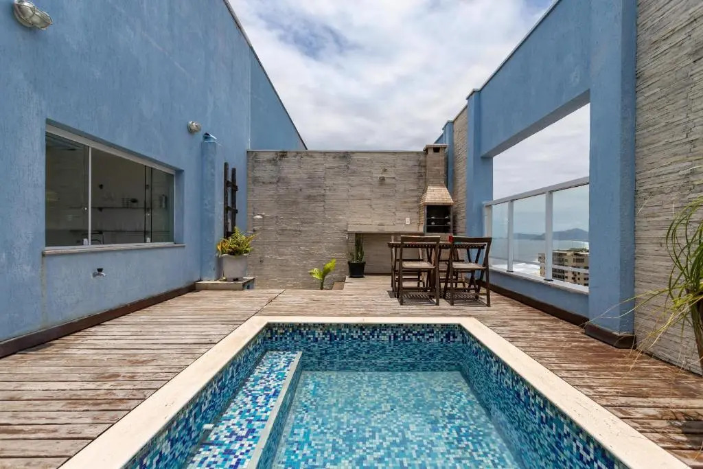 Pineapples LC2207 - Apartamento 3 quartos na Barra da Tijuca, com piscina no terraço e vista para o mar