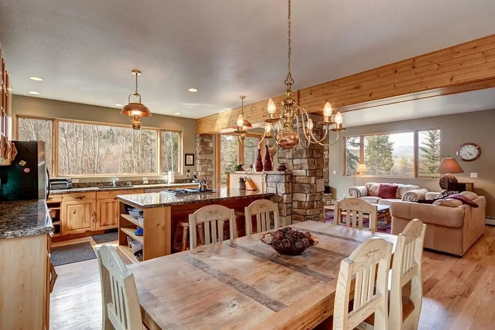 Western Lodge Style Home in Frisco by RedAwning