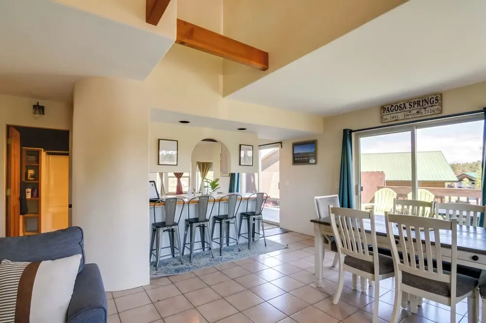 Deck & Fire Pit: Pagosa Springs Home!