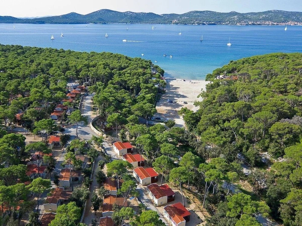 Mobile Homes in Camp Soline at Biograd