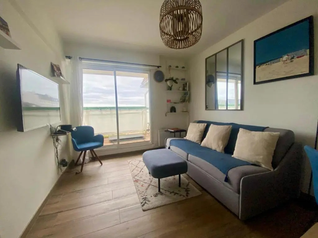 Vue Mer L'aiglon T2 Balcon Parking Prive