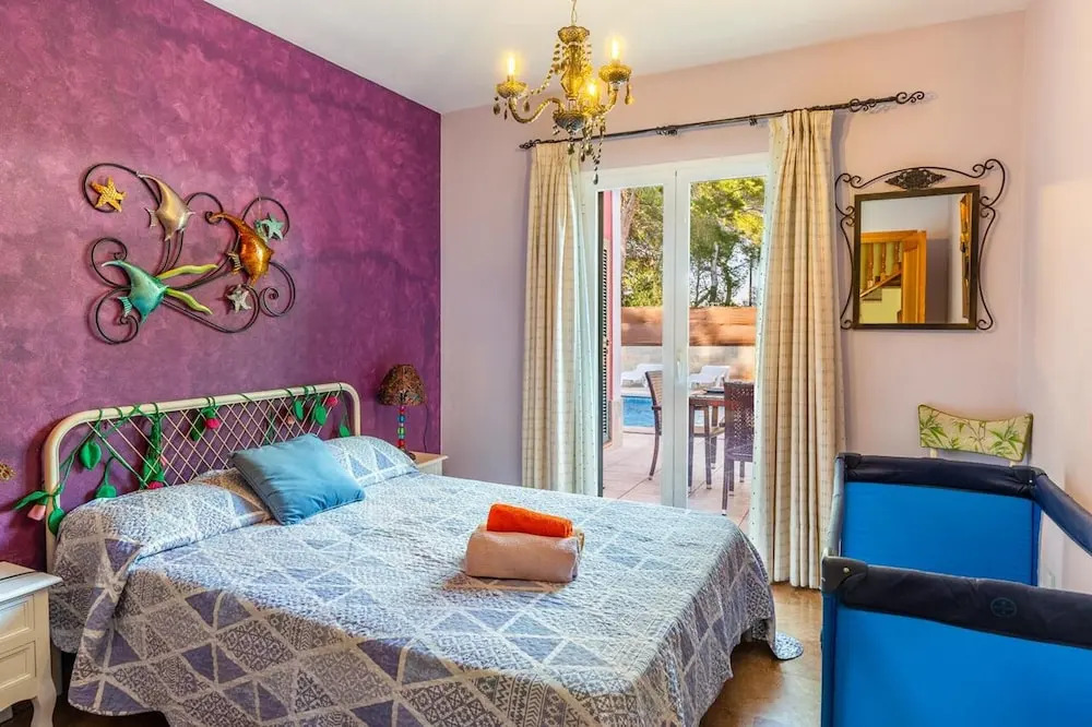 House With 3 Bedrooms in Llucmajor, With Wonderful sea View, Private Pool, Furnished Terrace Near the Beach
