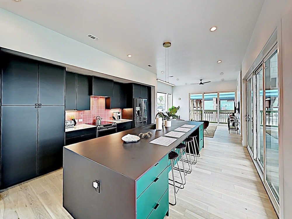 New Listing! Modern Beachside Bliss W/ Patio 3 Bedroom Home