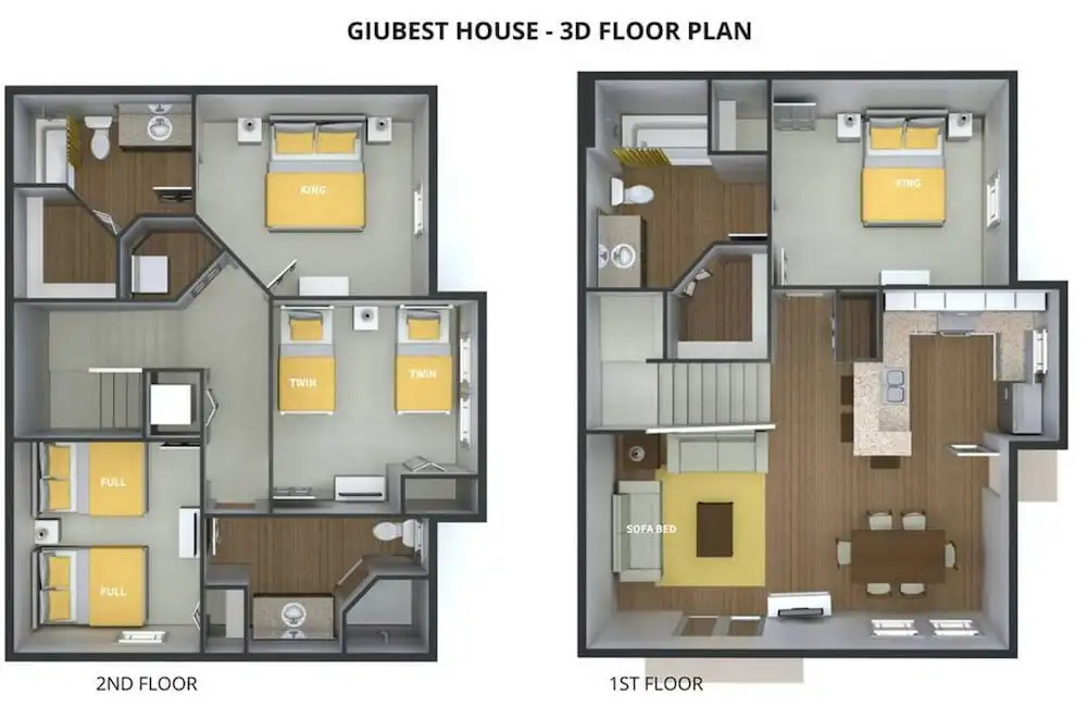 Modern Decor at West Lucaya 4 BR Wl8989