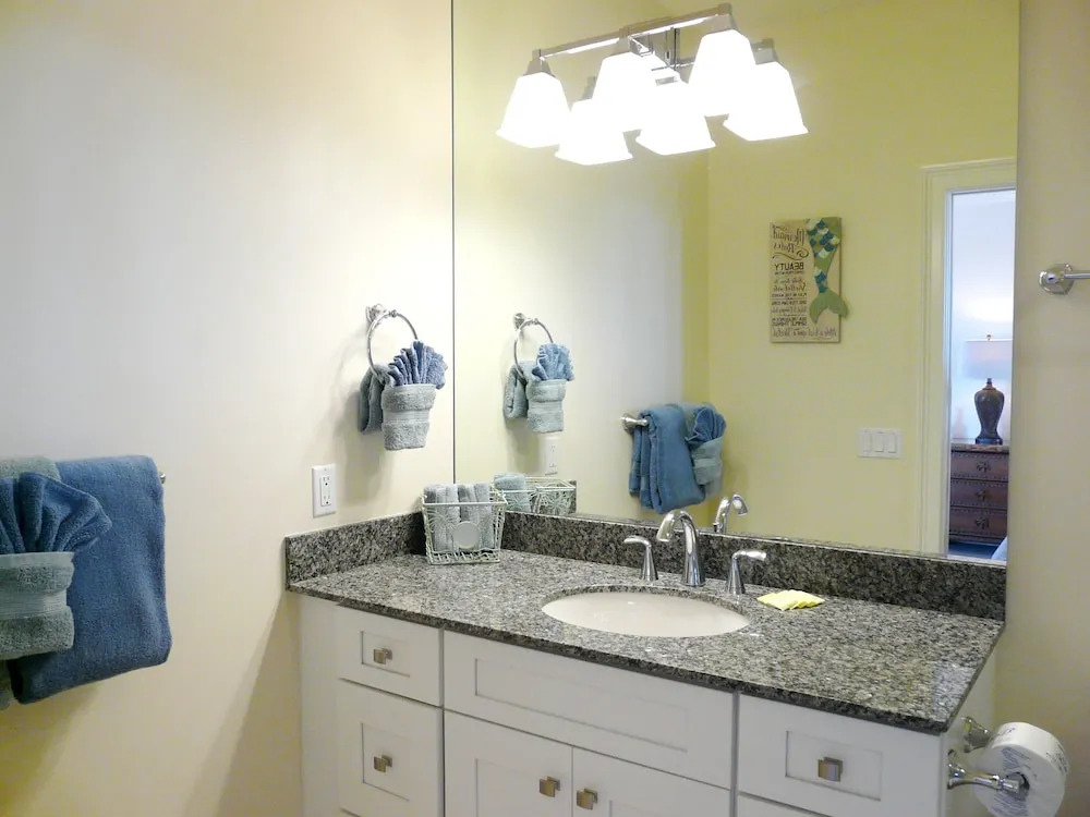 Pet-friendly waterfront home with heated pool and spa