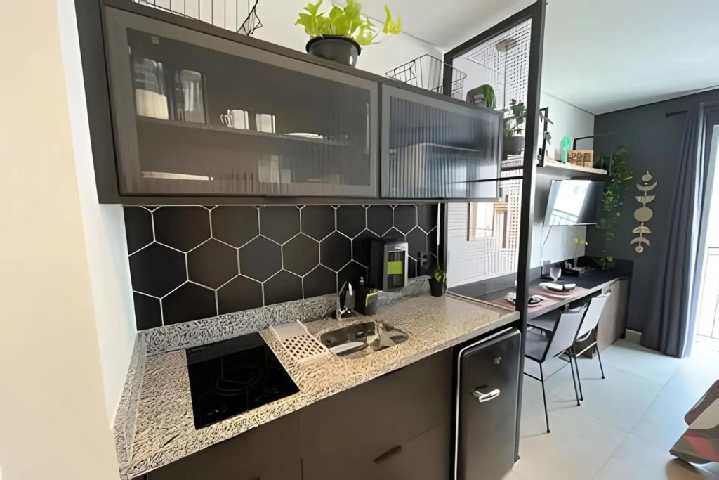 Linda decoração na Bela Vista, 10 minutos do metrô