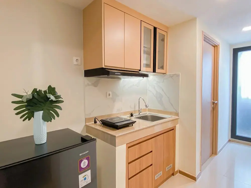 Modern 2Br At Meikarta Apartment Near Aeon Delta Mas