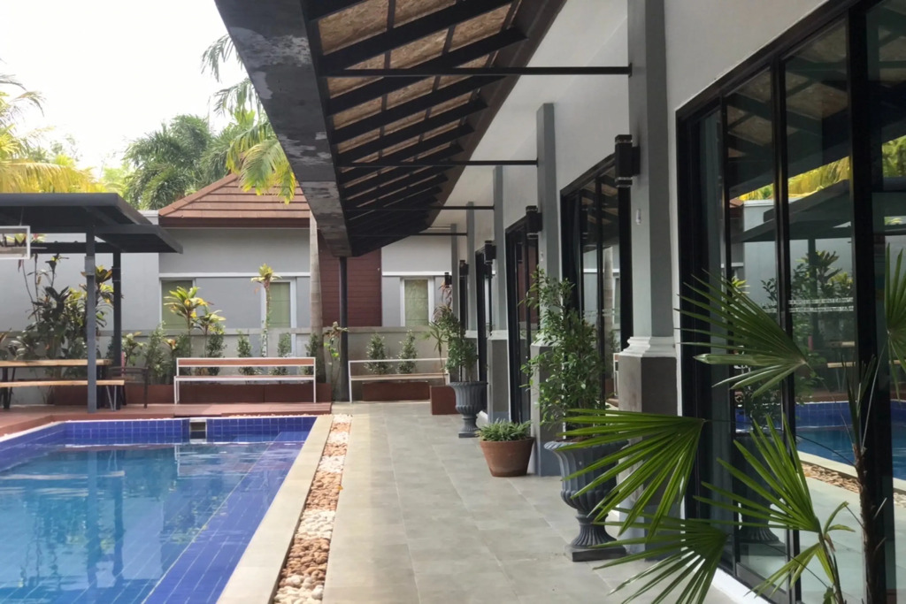 De palm poolvilla