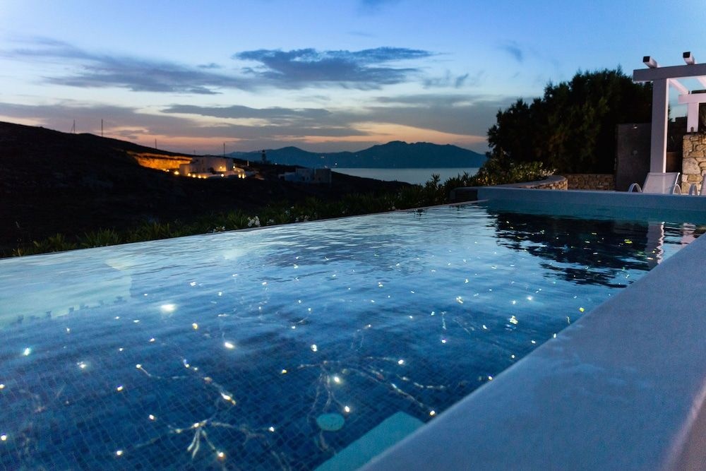 Glorious Aegean View Pool Villa Pharos