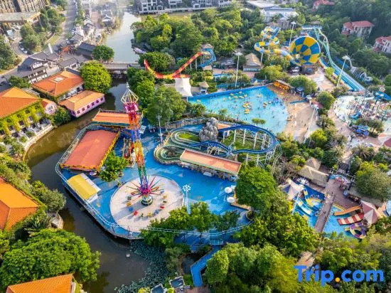 Heyuan guest world fun villa Annan Peninsula hot spring villa