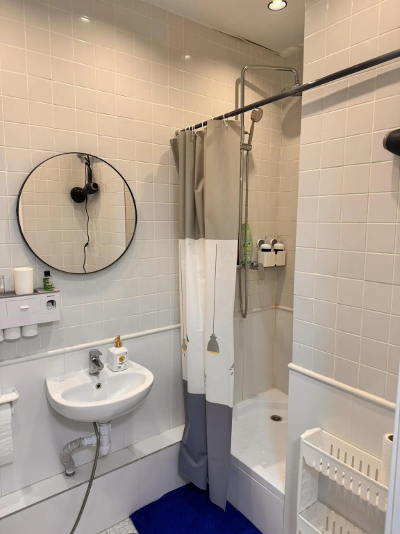 split-level studio with air conditioning