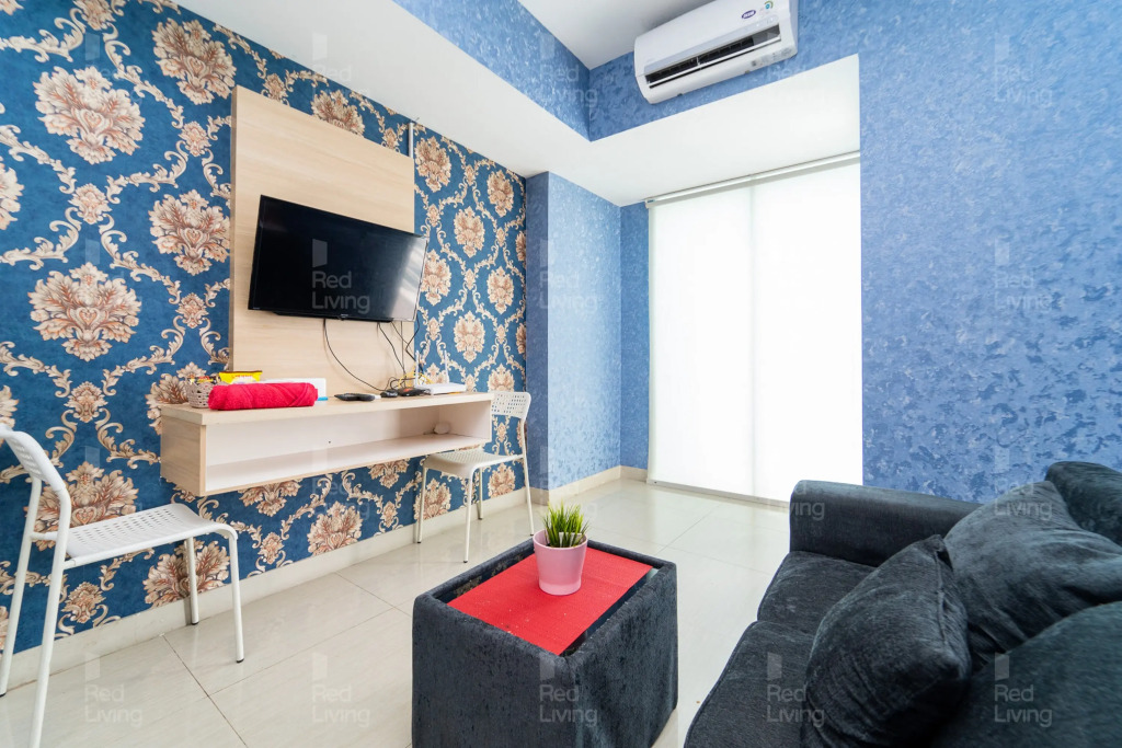 RedLiving Apartemen Grand Kamala Lagoon - Icha Rooms Tower Barclay South with Netflix