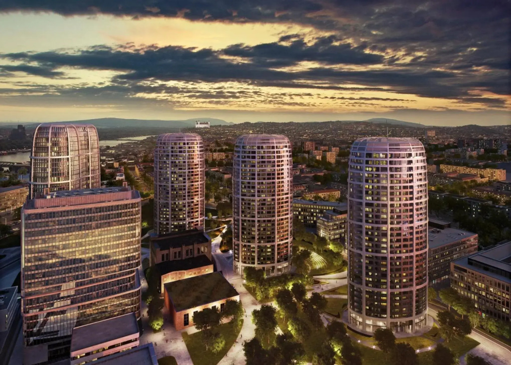 New modern 2 bedrooms apartment in Bratislava