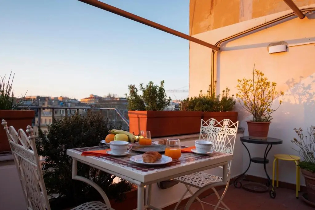 Habitat's Colosseum-Monti 4BR Penthouse with Terrace